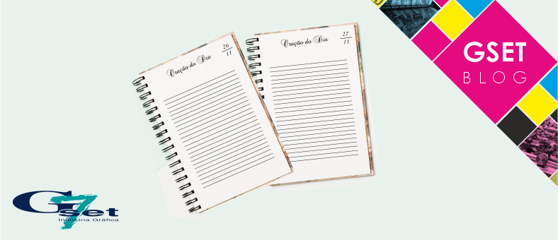 Caderno personalizado de Oração