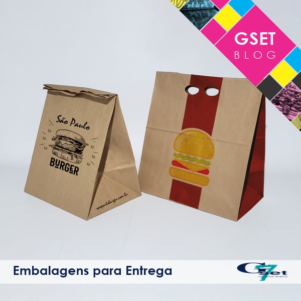 Embalagens Personalizadas para Entrega Embalagem