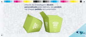 Embalagens Seladas Personalizadas para Delivery