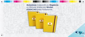 Moleskines Corporativos: Elegantes Brindes e Ferramentas para Profissionais