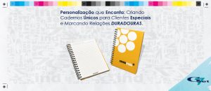 Personalização Encanta: Criando Cadernos Personalizados Únicos para Clientes Especiais