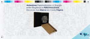 Moleskines Personalizados: A Sinergia entre Elegância e Personalidade