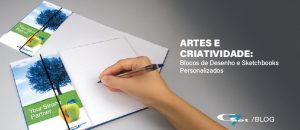 Artes e Criatividade: Blocos de Desenho e Sketchbooks Personalizados